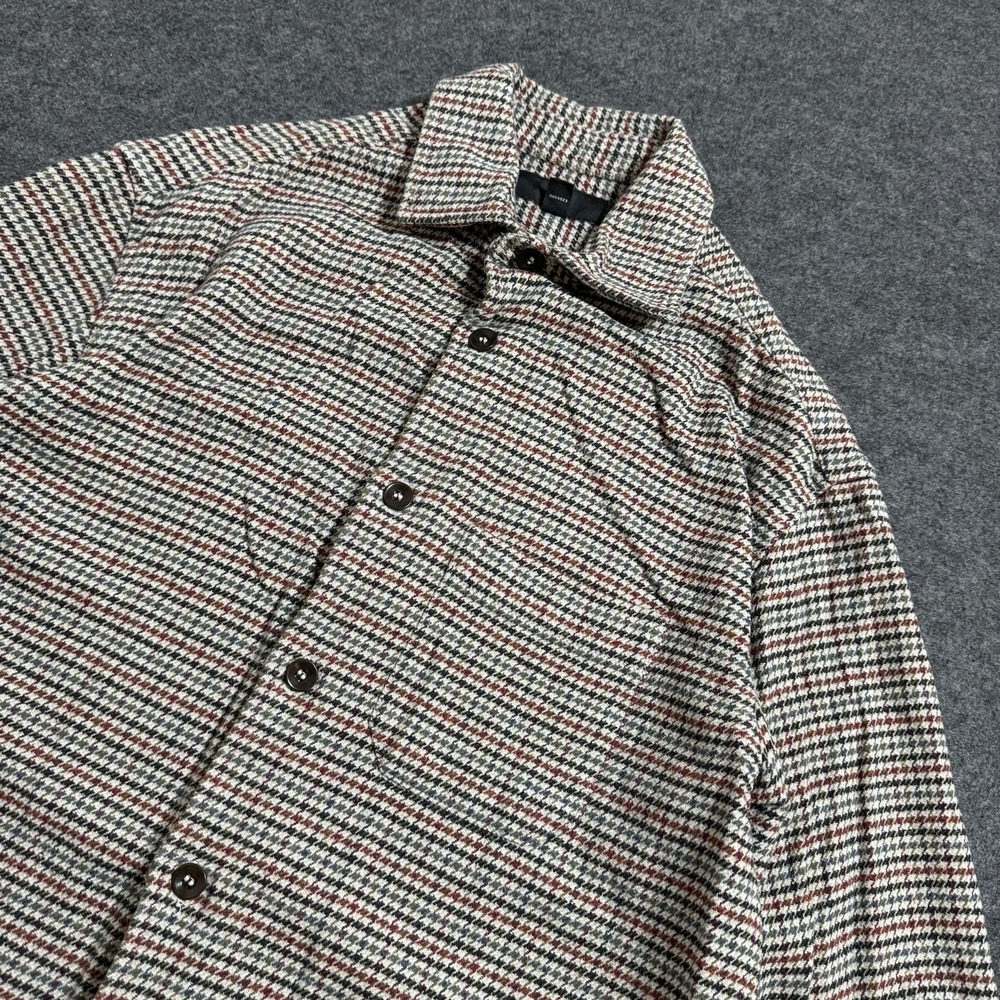 Banana Republic BR‎ Mens Herringbone Heavyweight Flannel Button Shirt Size S - Picture 2 of 7